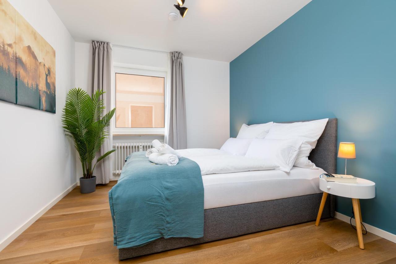 אוגסבורג E&K Living - Design Apartment - 2 Bedrooms - Kitchen - Free Parking מראה חיצוני תמונה