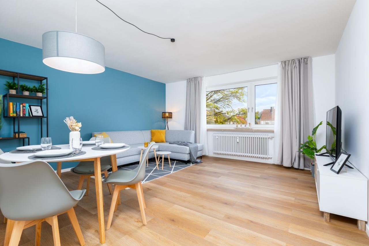 אוגסבורג E&K Living - Design Apartment - 2 Bedrooms - Kitchen - Free Parking מראה חיצוני תמונה
