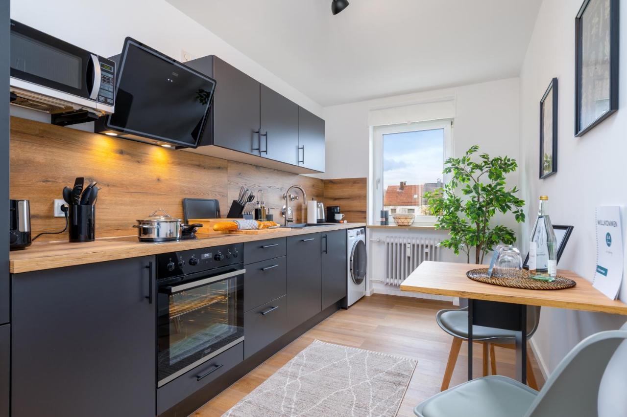 אוגסבורג E&K Living - Design Apartment - 2 Bedrooms - Kitchen - Free Parking מראה חיצוני תמונה